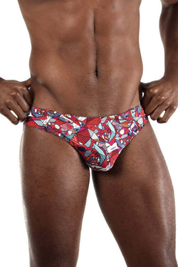 Doreanse Men's Underwear 1243-PRN Pop Art Bikini Color Printed thumbnail 2