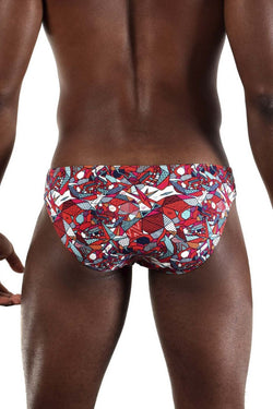 Doreanse Men's Underwear 1243-PRN Pop Art Bikini Color Printed thumbnail 3