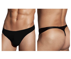 Doreanse Men's Underwear 1280-BLK Hang-loose Thong Color Black thumbnail 1