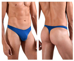 Doreanse Men's Underwear 1280-BLU Hang-loose Thongs Color Blue thumbnail 1