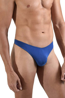 Doreanse Men's Underwear 1280-BLU Hang-loose Thongs Color Blue thumbnail 2