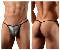 Doreanse Men's Underwear 1300-CLB Disco Thongs Color Circuit thumbnail 1