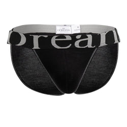 Doreanse Men's Underwear 1313-BLK Ribbed Micromodal Bikini Color Black thumbnail 4