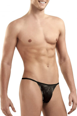 Doreanse Men's Underwear 1326-PAN Flashy G-String Color Black Panther thumbnail 2