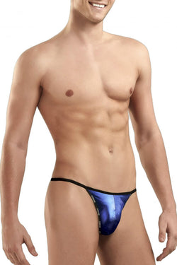 Doreanse Men's Underwear 1326-RBL Flashy G-String Color Royal Blue thumbnail 2