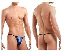 Doreanse Men's Underwear 1326-RBL Flashy G-String Color Royal Blue thumbnail 1