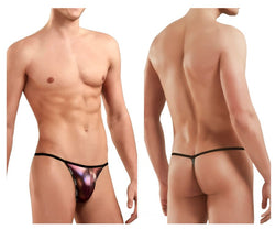 Doreanse Men's Underwear 1326-RRO Flashy G-String Color Royal Rose thumbnail 1