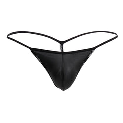 Doreanse Men's Underwear 1326-SBK Flashy G-String Color Space Black thumbnail 4
