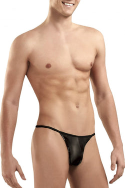 Doreanse Men's Underwear 1326-SBK Flashy G-String Color Space Black thumbnail 2
