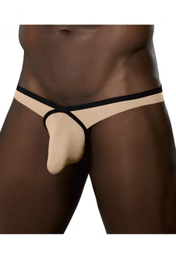 Doreanse Men's Underwear 1332-TAN Loop Thong Color Tan thumbnail 2