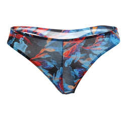 Doreanse Men's Underwear 1341-PRN Deep Sea Thong Color Printed thumbnail 4