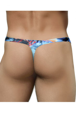 Doreanse Men's Underwear 1341-PRN Deep Sea Thong Color Printed thumbnail 3