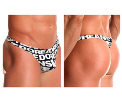 Doreanse Men's Underwear 1369-PRN Big Logo Thong Color Printed thumbnail 1