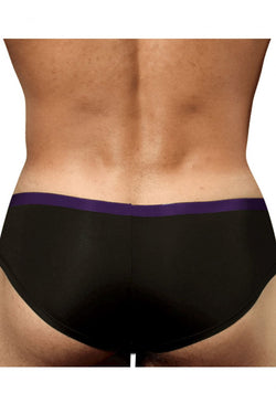 Doreanse Men's Underwear 1377-BLK Boost Cheeky Brief Color Black thumbnail 3