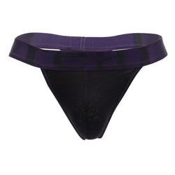 Doreanse Men's Underwear 1379-BLK Micromodal Thong Color Black thumbnail 4