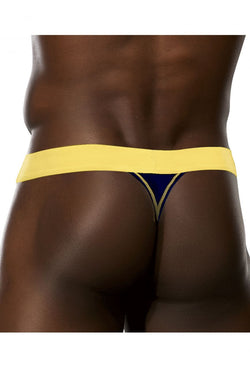 Doreanse Men's Underwear 1379-NVY Micromodal Thong Color Navy Blue thumbnail 3