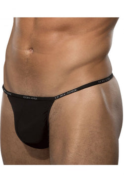 Doreanse Men's Underwear 1390-BLK Aire Thong Color Black thumbnail 2
