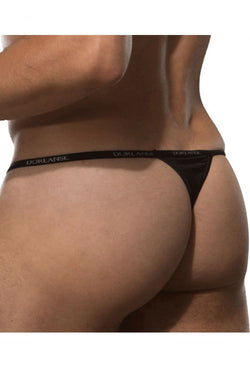 Doreanse Men's Underwear 1390-BLK Aire Thong Color Black thumbnail 3