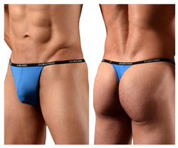 Doreanse Men's Underwear 1390-BLU Aire Thongs Color Cobalt Blue thumbnail 1