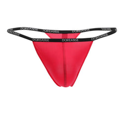 Doreanse Men's Underwear 1390-RED Aire Thong Color Red thumbnail 4