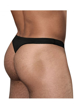 Doreanse Men's Underwear 1392-BLK Euro Thong Color Black thumbnail 3