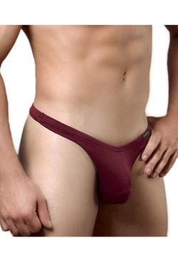 Doreanse Men's Underwear 1392-BRD Euro Thong Color Bordeaux thumbnail 2