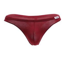 Doreanse Men's Underwear 1392-BRD Euro Thong Color Bordeaux thumbnail 4
