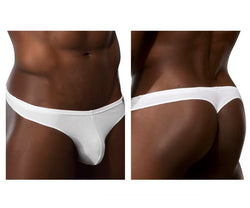Doreanse Men's Underwear 1392-WHT Euro Thong Color White thumbnail 1