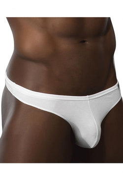 Doreanse Men's Underwear 1392-WHT Euro Thong Color White thumbnail 2