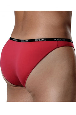 Doreanse Men's Underwear 1395-RED Aire Bikini Color Red thumbnail 3