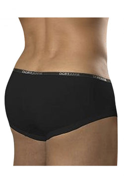 Doreanse Men's Underwear 1781-BLK Naked Mini Trunk Color Black thumbnail 3