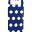 Drake & Hutch Blue Polka Unisex Crew Socks