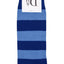 Drake & Hutch Blue/Sky Candy Stripe Unisex Crew Socks