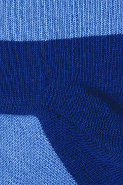 Drake & Hutch Blue/Sky Candy Stripe Unisex Crew Socks thumbnail 3