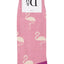 Drake & Hutch Pink 'Funky Flamingo' Unisex Crew Socks