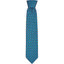 Drake's Circle Medallion Silk Classic Tie Blue
