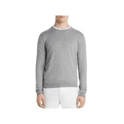 Dylan Gray Mens Crew Neck Long Sleeve Sweater Gray