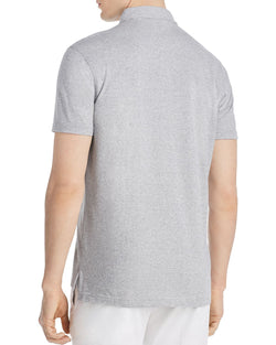 Dylan Gray Striped Classic Fit Polo Shirt Gray thumbnail 2