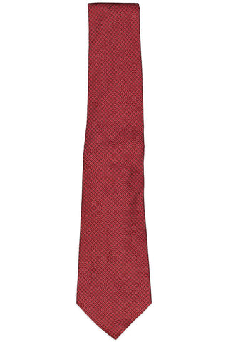 EMPORIO ARMANI TONAL GRID DARK RED