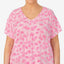 Ellen Tracy Wo Plus Short Sleeve Lounger Pink Novel