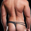 Envy Grey Microfiber Low-Rise Thong