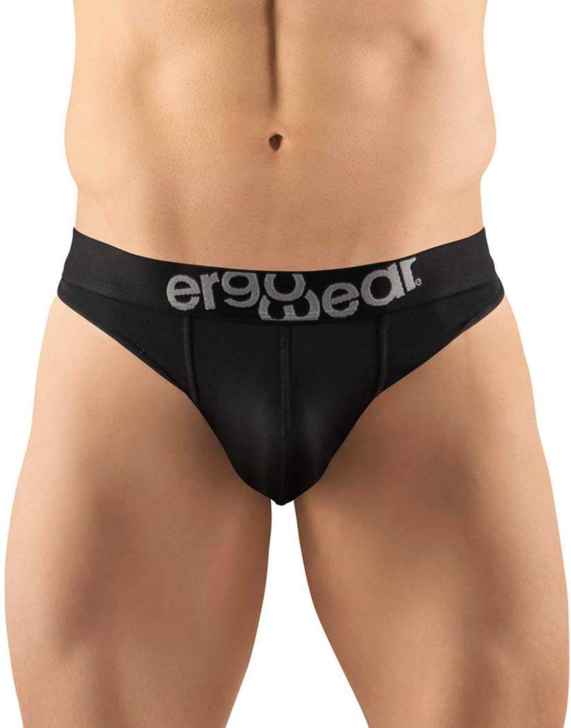 ErgoWear Black HIP Thong