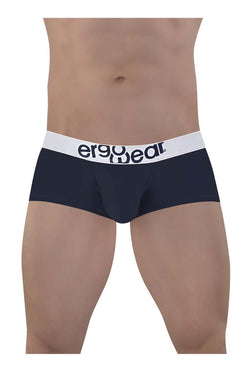 ErgoWear Men's Underwear EW1472 MAX COTTON Trunks Color Navy Blue thumbnail 2