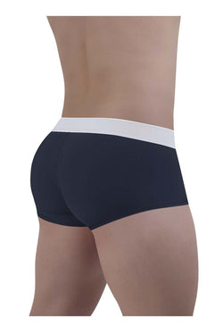 ErgoWear Men's Underwear EW1472 MAX COTTON Trunks Color Navy Blue thumbnail 3