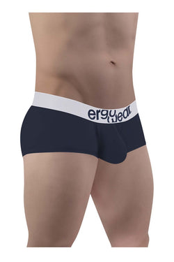 ErgoWear Men's Underwear EW1472 MAX COTTON Trunks Color Navy Blue thumbnail 4