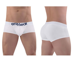 ErgoWear Men's Underwear EW1476 MAX COTTON Trunks Color White thumbnail 1