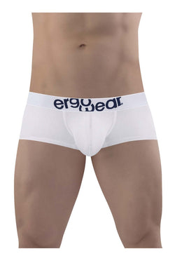 ErgoWear Men's Underwear EW1476 MAX COTTON Trunks Color White thumbnail 2