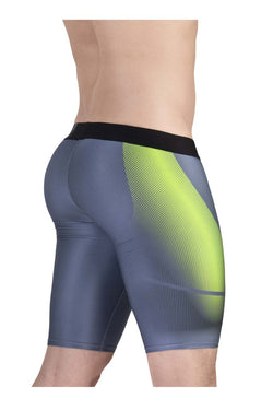 ErgoWear Men's active and swimwear EW1603 MAX SE Athletic Shorts Color Gray-Green thumbnail 3