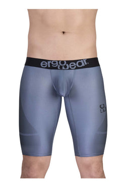 ErgoWear Men's active and swimwear EW1609 MAX SE Athletic Shorts Color Gray-Black thumbnail 2