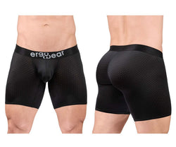 ErgoWear Men's Underwear EW1690 MAX FLOW Boxer Briefs Color Black thumbnail 1